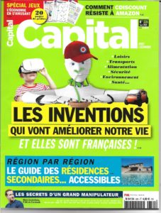 Capital le magazine de l'économie soutient Smartphone iD